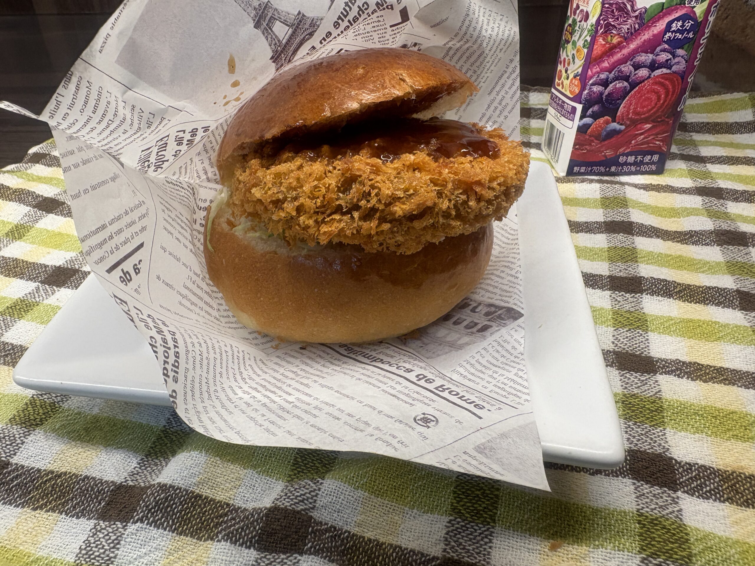 メンチカツバーガー